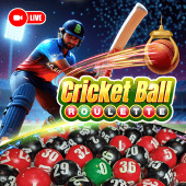 Cricket Ball Roulette BMW33 live wheel